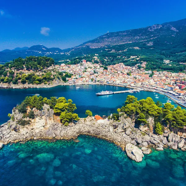 Baai in Epirus, Griekenland