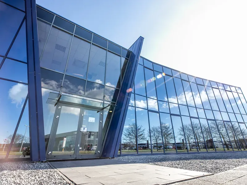 Bedrijventerrein in Hellevoetsluis